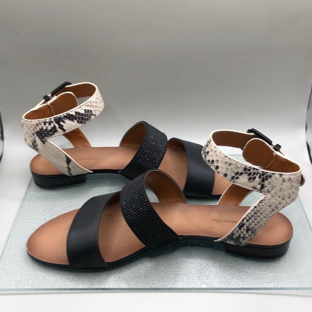 Bcbgeneration Leather Upper And Lower Flat Buckle… - image 4